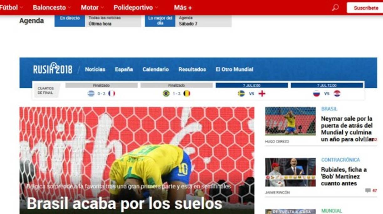 Diario Marca de España.