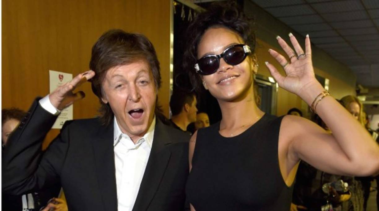 Rihanna y Paul McCartney.