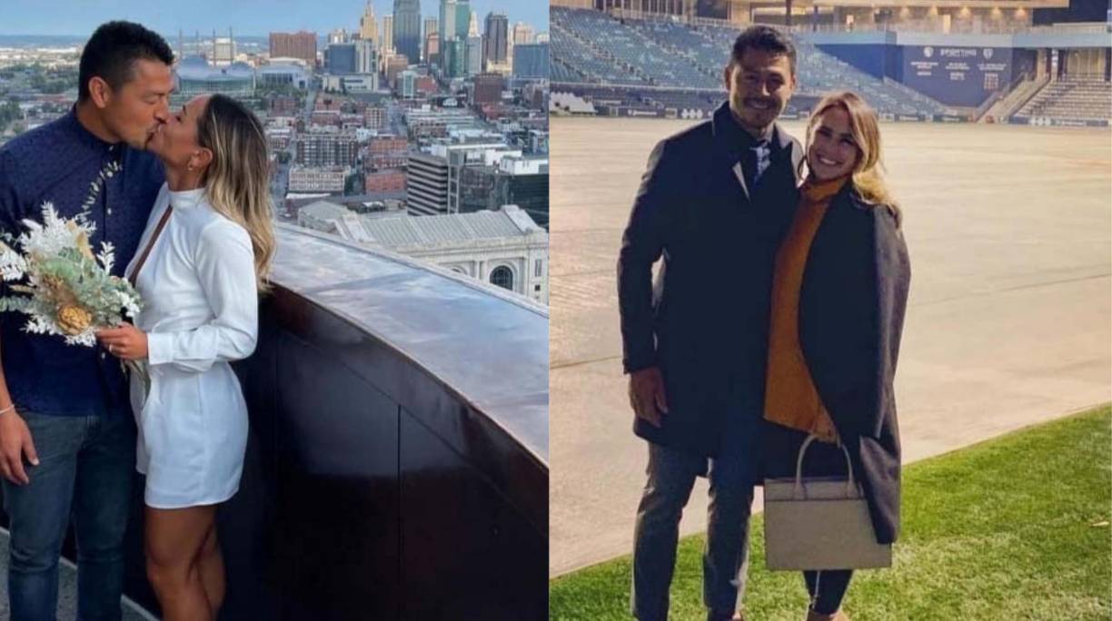 El mediocampista hondureño Roger Espinoza conquistó el corazón de una chica estadounidense y en las últimas horas se confirmó que la pareja se casó. 