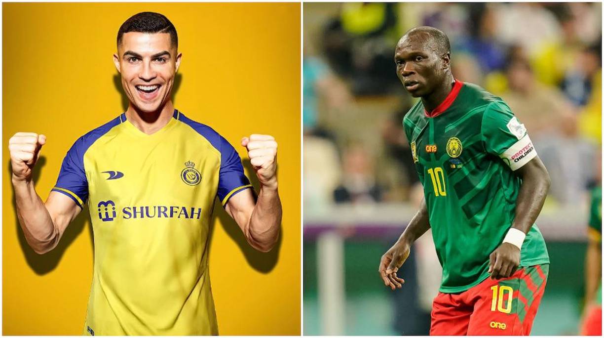 La llegada de Cristiano Ronaldo al Al Nassr impactó fuertemente en Vincent Aboubakar, uno de los goleadores del club ya que fue cesado para abrirle campo al luso: “Siempre pensé que Messi era mejor que Ronaldo, pero después de entrenar con Cristiano, me di cuenta de que tenía razón”, disparó el camerunés.