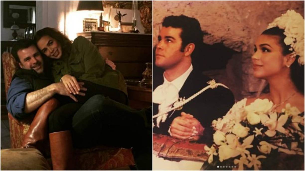 Con un romántico collage de fotos compartidas en su cuenta de Instagram, Bibi Gaytán celebra los 23 años de matrimonio con el actor mexicano Eduardo Capetillo.