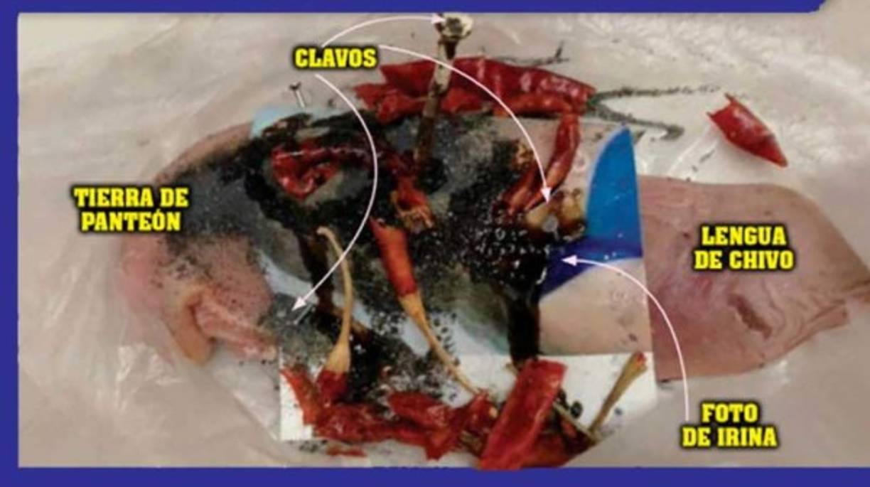 El hombre dijo que el costo del embrujo era elevado porque necesitaba comprar varios animales, como corderos y sapos, y viajar a un rancho para hacer los sacrificios. <br/><br/>'Para un ritual que le hice se abre un cordero, se meten sapos, pelos de gatos, ingredientes especiales y fotos de Irina, y se cierra con todo y tripas. Esto serviría para que ella (Irina) no tuviera felicidad en su vida. También utilicé una vela negra en forma de pareja para el trabajo de separación y una blanca con figura de pene para que él no quisiera estar sexualmente con Irina”., dijo el hombre<br/><br/>