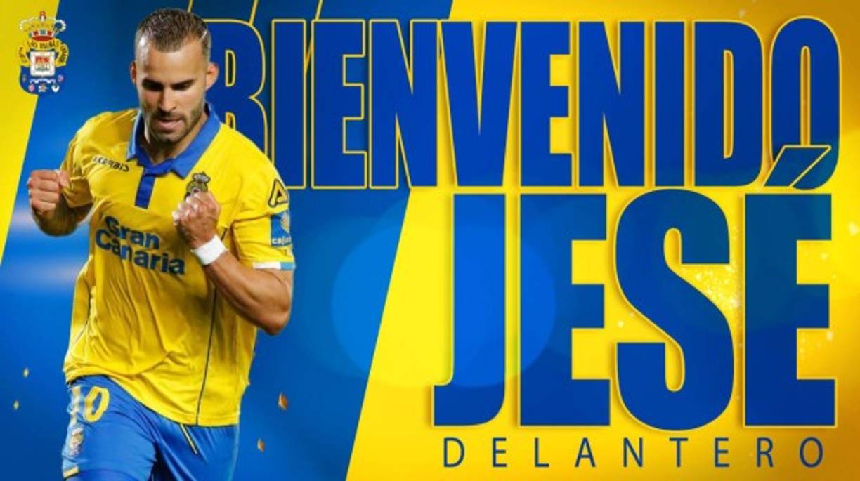 Jesé Rodríguez ha encontrado nuevo equipo. El delantero español vuelve a la Unión Deportiva Las Palmas después de rescindir su contrato con el París Saint Germain el pasado 6 de diciembre. Es el bombazo de la Segunda División de España.