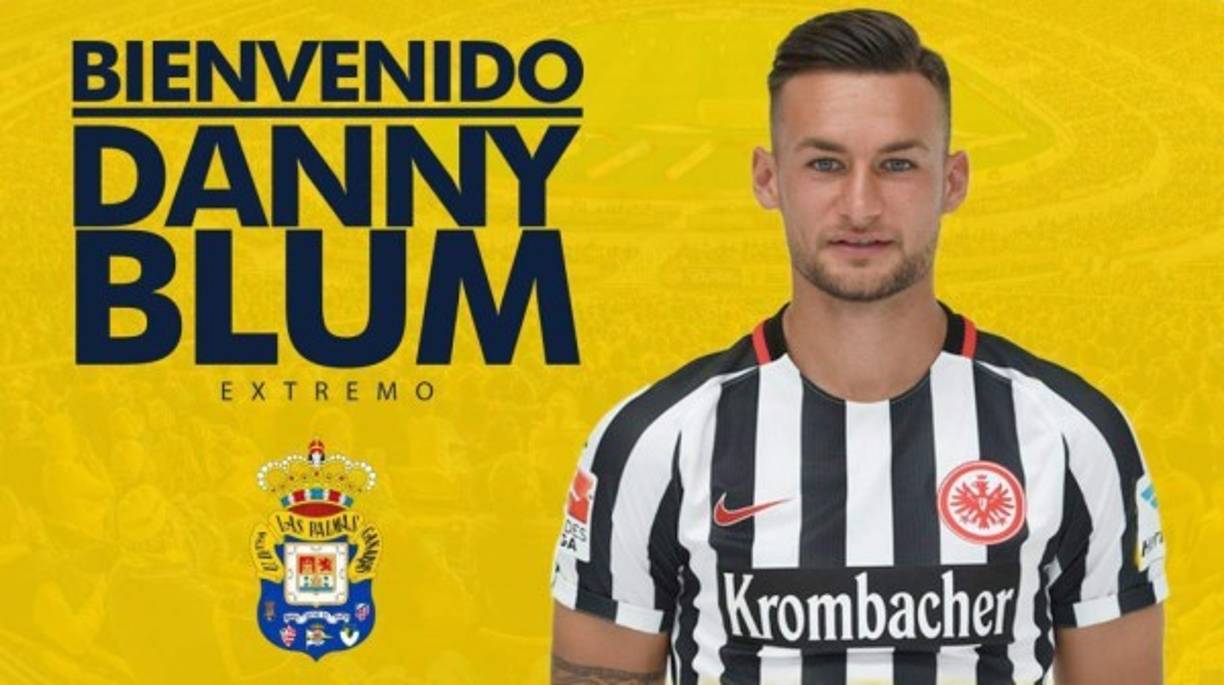 Las Palmas obtiene la cesión del extremo zurdo alemán Danny Blum hasta final de temporada.