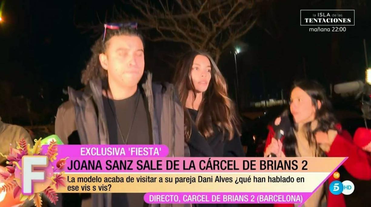 Sobre si más adelante tomará o no la decisión de separarse, Joana Sanz ha preferido no contestar.