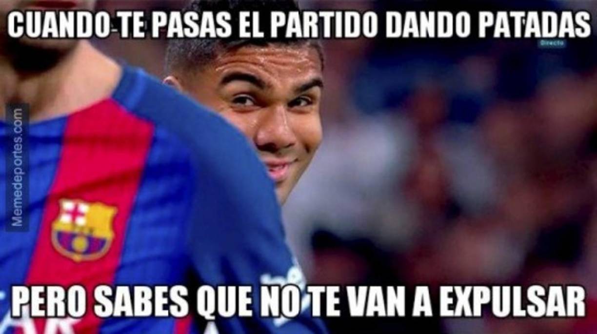 Meme de la temporada 2016/2017 - Segunda vuelta: Real Madrid 2-3 Barcelona.