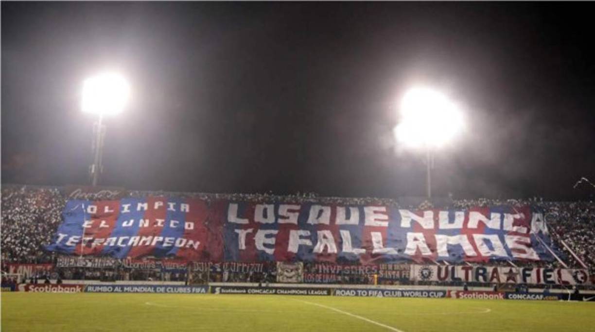 El estadio Nacional de Tegucigalpa será el escenario deportivo que sostendrán Olimpia vs Vida a partir de las 7:00 PM.