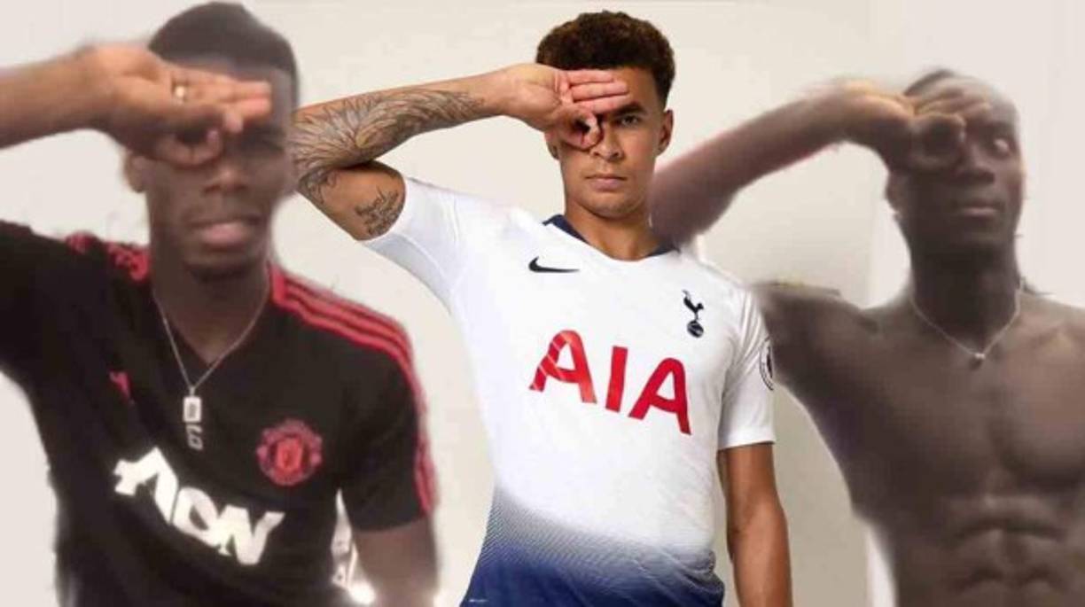 Por lo tanto, Dele Alli quiso mostrar apoyo a su gente con este símbolo.