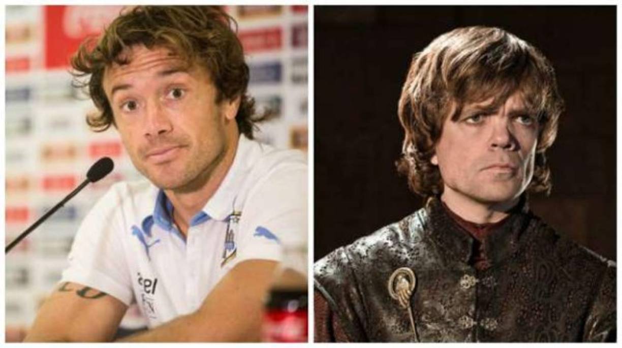 Diego Lugano y Tyrion Lannister, de Game Of Thrones.