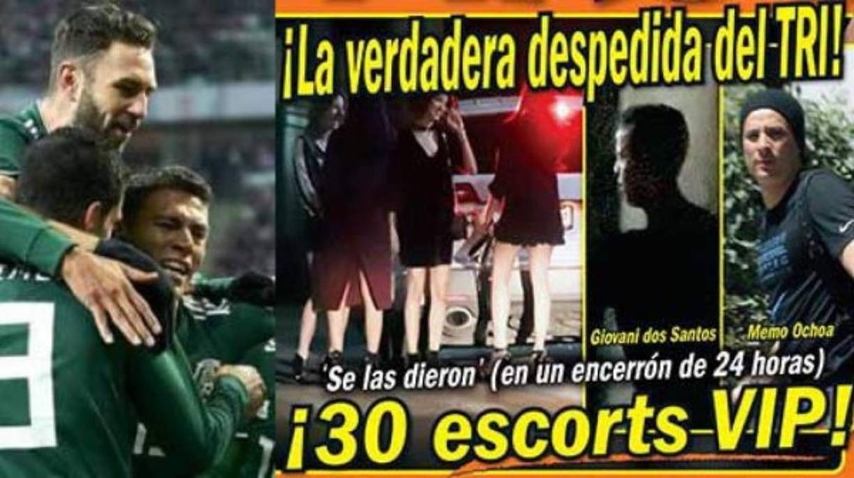 Y es que Marco Fabián fue uno de los ocho futbolistas señalados por la revista TVNotas de haber participado en aquella polémica fiesta de escorts días antes del inicio de Rusia 2018.