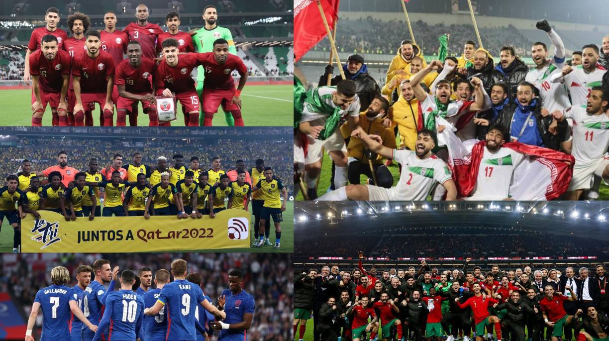 Veintisiete de los 32 billetes para el próximo Mundial de fútbol en Catar (21 noviembre-18 diciembre) tienen ya dueño. Conoce a las selecciones que ya clasificaron a la Copa del Mundo. Fotos Instagram y AFP.