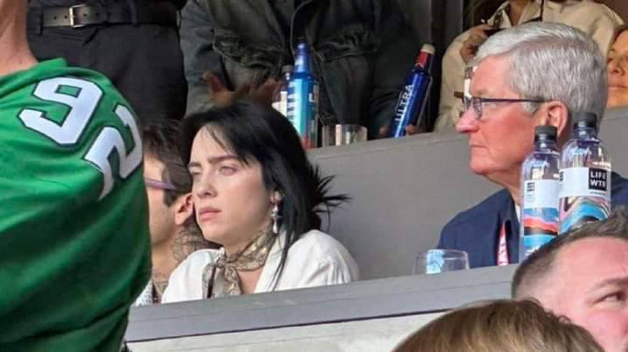 Billie Eilish, la joven cantante tampoco ha sido captada.