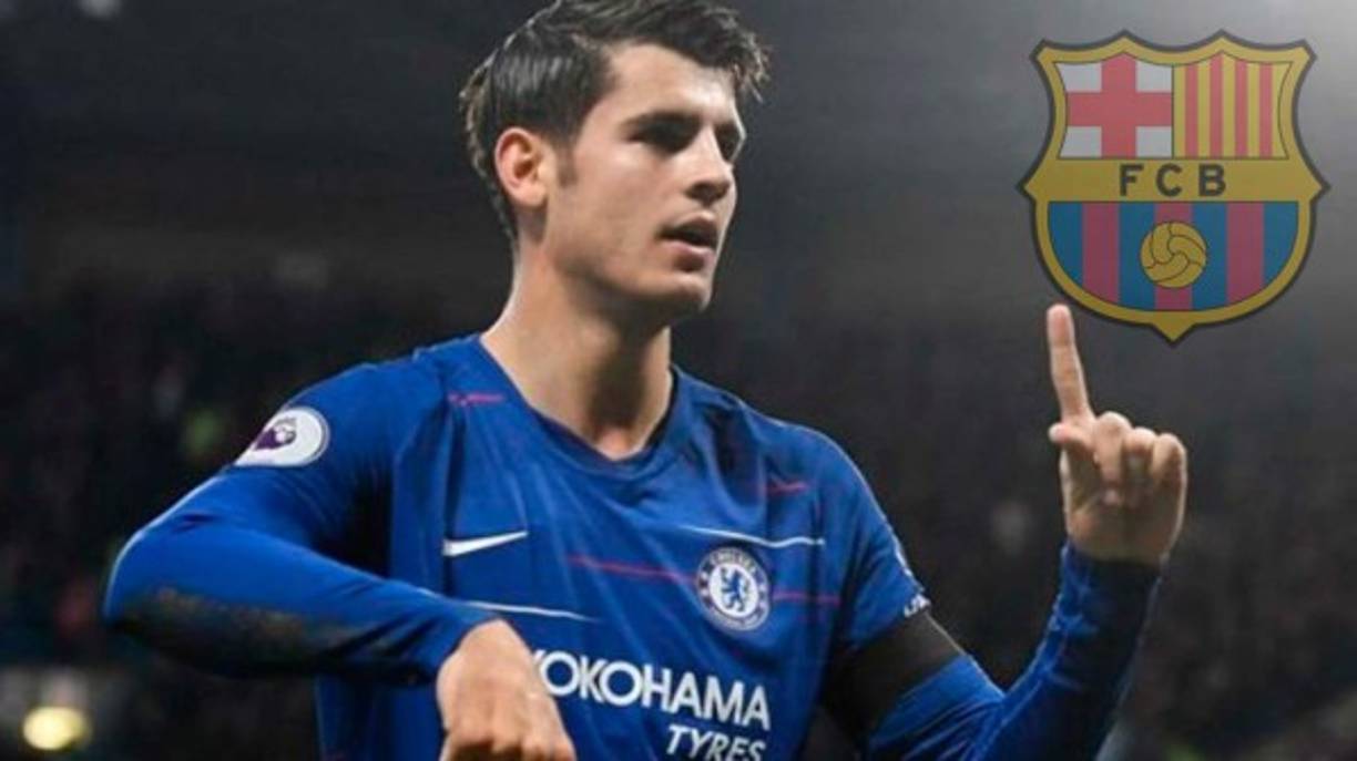 El delantero español Álvaro Morata juega en el Chelsea y en el FC Barcelona lo pretenden. El atacante jugó en Real Madrid y para sorpresas de muchos, podría llegar al club culé.