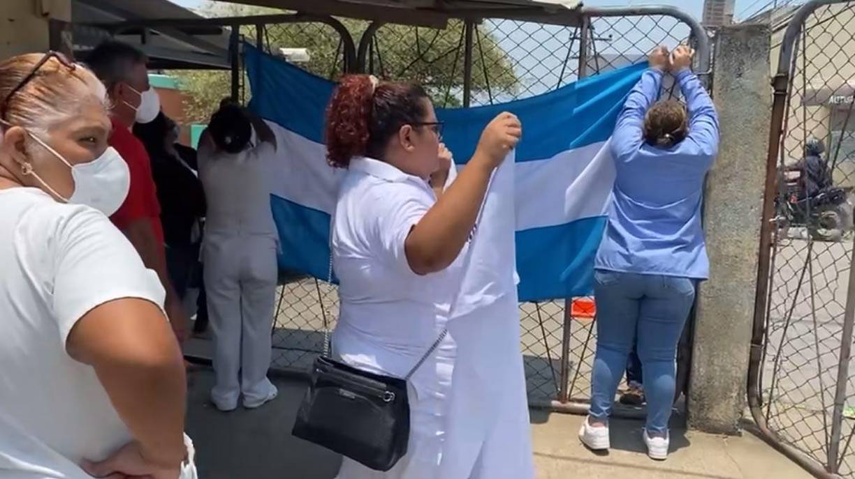 Las enfermeras se mantuvieron por varios días en asambleas informativas. 