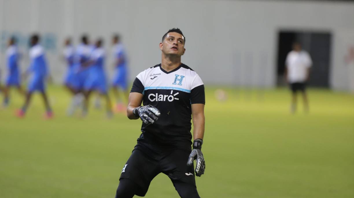 Harold Fonseca, portero del Olancho FC, fue considerado por Reinaldo Rueda para este microciclo.