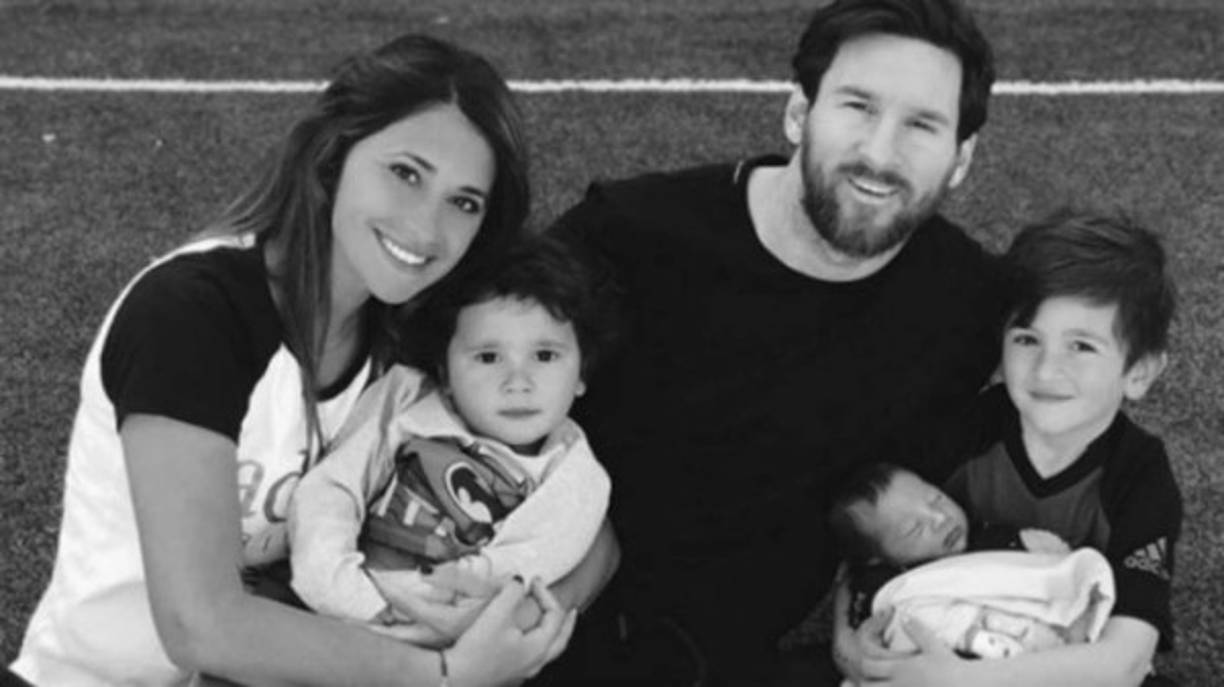 Los hijo de Lio se llaman: Thiago Messi Roccuzzo, Mateo Messi Roccuzzo y Ciro Messi Roccuzzo.