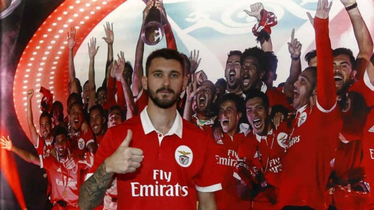 El Benfica hizo oficial el fichaje del delantero argentino Facundo Ferreyra. Tiene 27 años y llega libre del Shakhtar Donetsk. Foto SLBenfica.pt