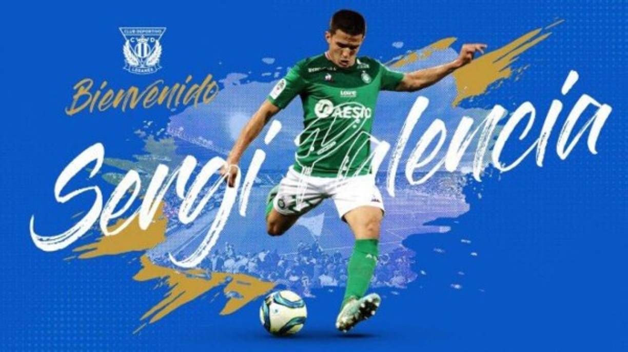 Sergi Palencia: El defensor español es nuevo refuerzo del CD Leganés de la segunda división de España. El club pepinero ha conseguido la cesión hasta final de temporada por parte del Saint-Étienne francés, el jugador fue canterano del Barcelona.