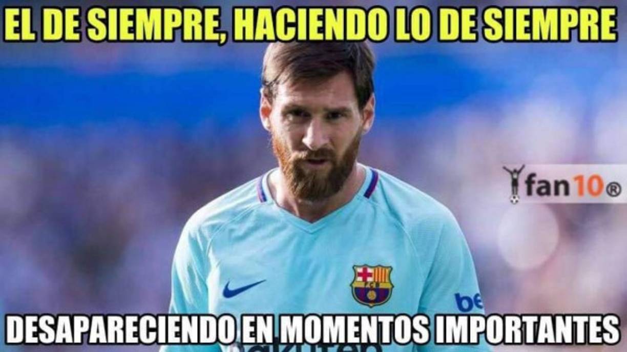 El Barcelona ha hecho el ridículo al ser eliminado de la Champions con marcador de 3-0 ante la Roma. Los memes no se han hecho esperar; además Pep Guardiola y Manchester City que de igual manera le han dicho adiós al torneo.