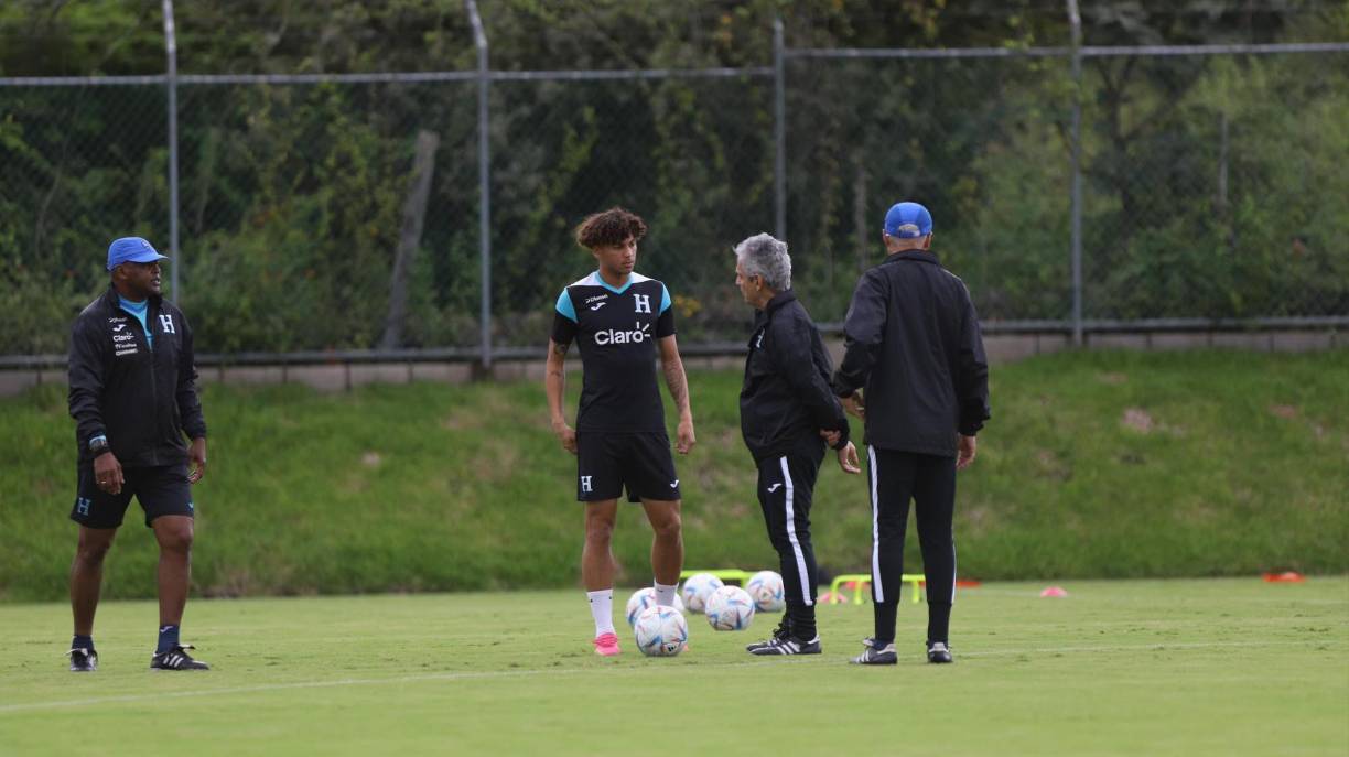 “Gracias a Dios está todo bien”, dijo el futbolista del Inter Miami mientras caminaba con Pacheco.