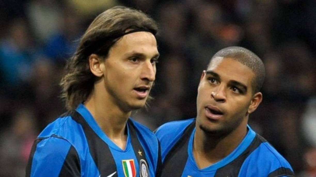 'Era el futbolista con el que quería jugar. Porque era un animal. Nadie podía quitarle la pelota, era un animal puro, pero duró poco tiempo”, dijo Zlatan Ibrahimovic refiriéndose en su momento a Adriano.