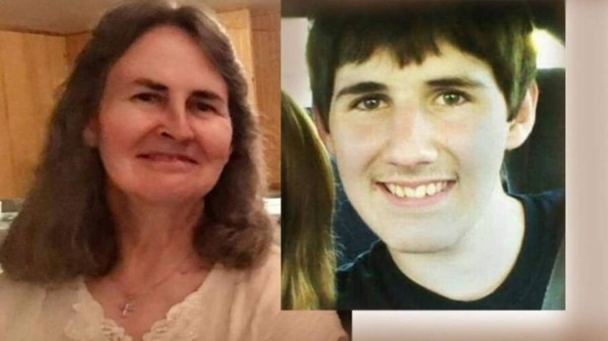 Peggy Warden, de 56 años, murió en el templo después de usar su cuerpo como escudo para su nieto de 18 años, Zachary Poston (d), que sobrevivió al tiroteo a pesar de recibir seis balazos.<br/>