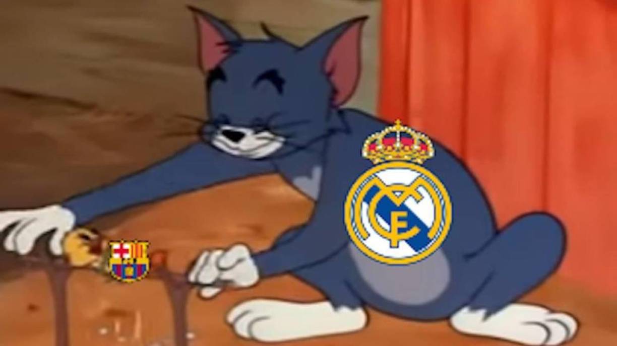 Memes destrozan al Barcelona tras remontada del Real Madrid