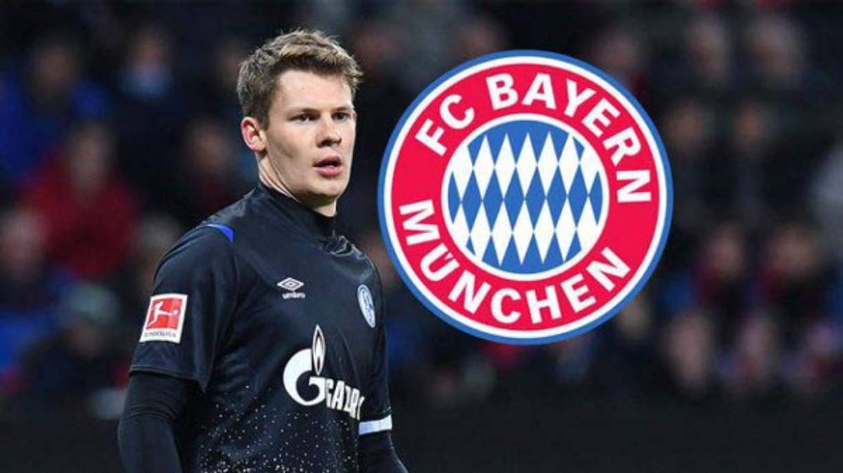 Alexander Nübel: El joven arquero alemán llega libre al Bayern Múnich luego de sus buenas actuaciones con la camiseta del Shalke 04. Cuenta con 23 años de edad.