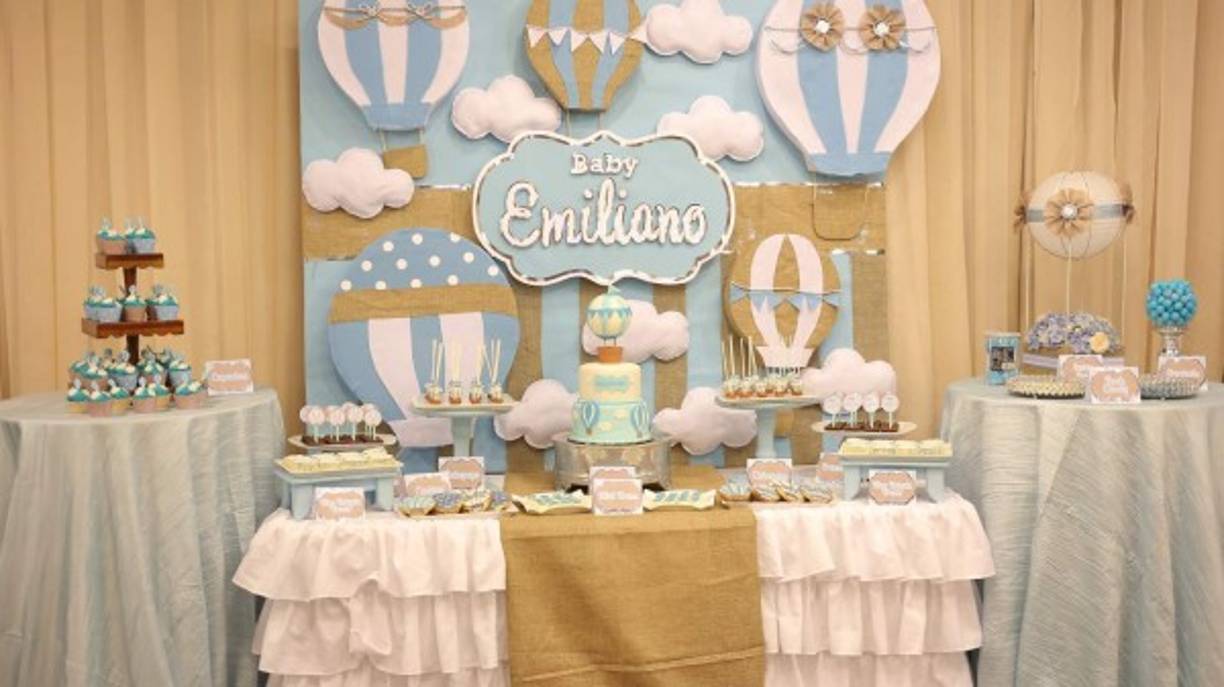 La mesa de dulces.