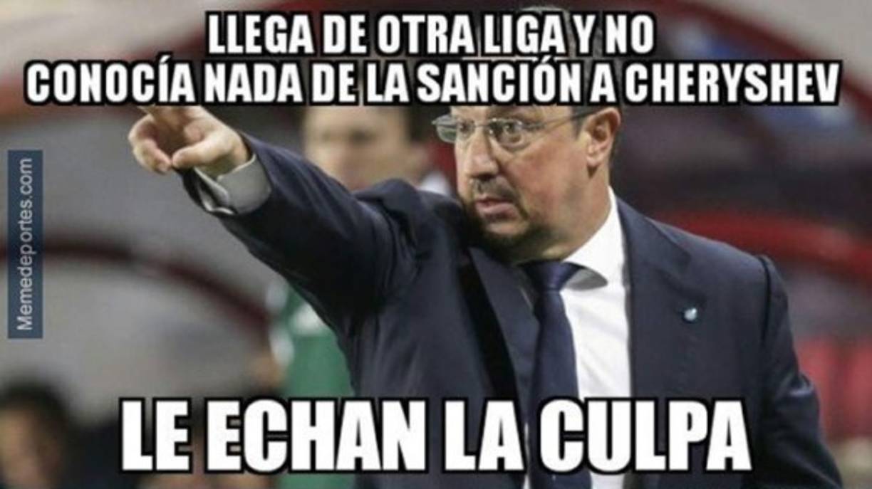 Rafa Benítez paga por todos...
