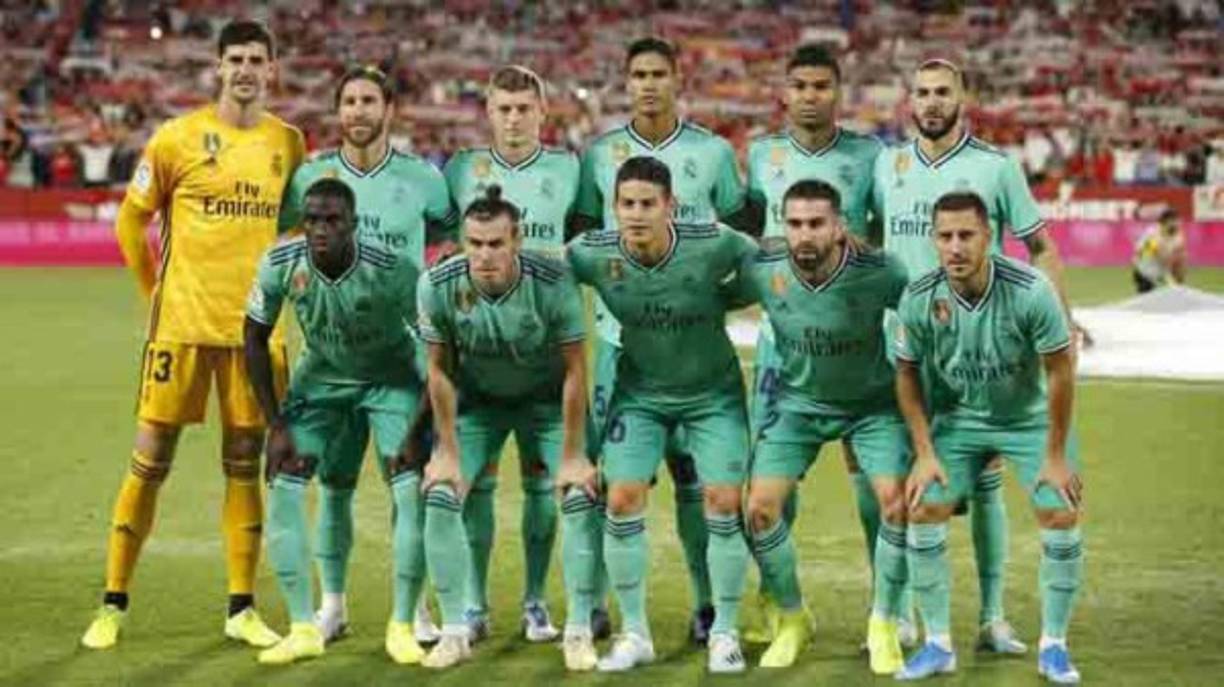 Este fue el 11 titular del Real Madrid que mandó Zidane.