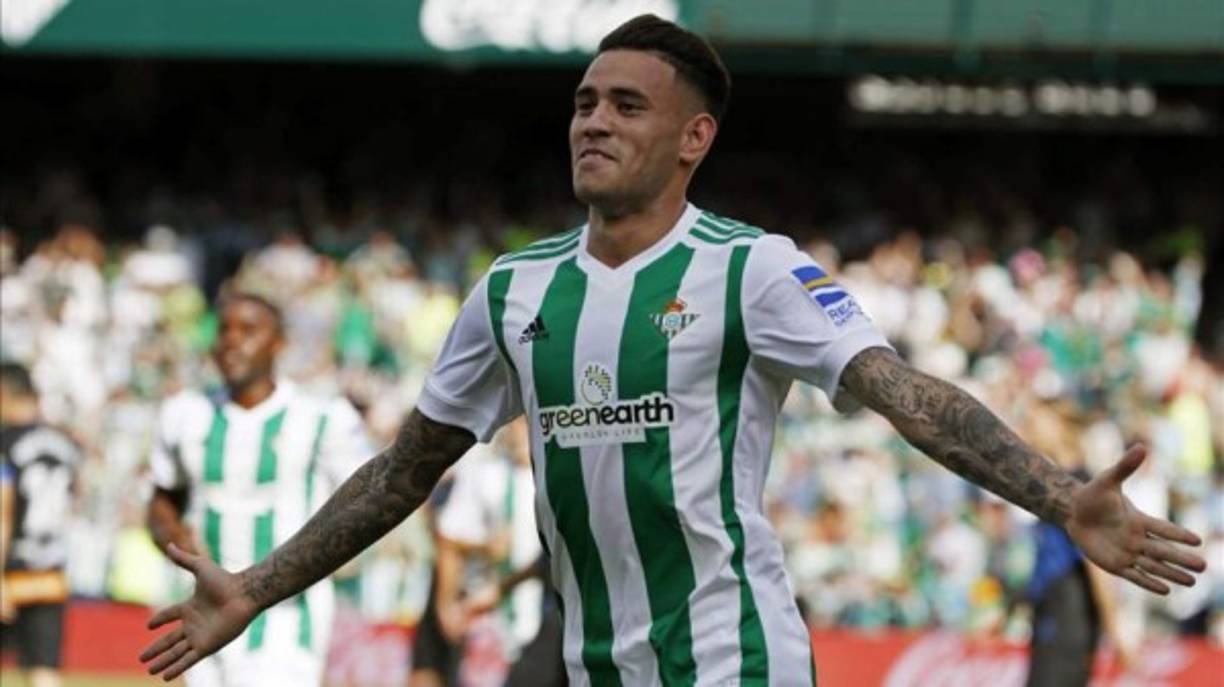 El delantero Antonio Sanabria (Betis, España).