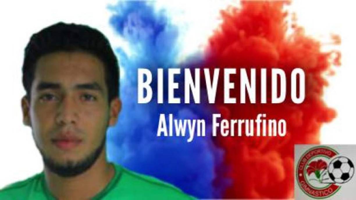 Alwyn Ferrufin: El defensor en su momento estuvo en clubes como Olimpia y Marathón;hoy llega al Gimástico del Ascenso.