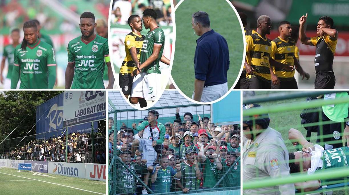 Las imágenes que nos dejó el clásico sampedrano que ganó Real España (0-1) al Marathón en el regreso de la actividad futbolística al estadio Yankel Rosenthal, en la quinta jornada del Torneo Apertura 2024.