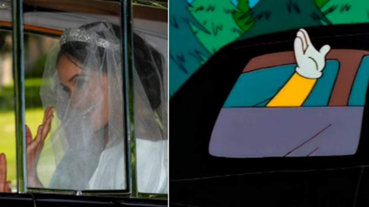 Ya está haciendo su entrada #MeghanMarkle al castillo de Windsor.#RoyalWedding