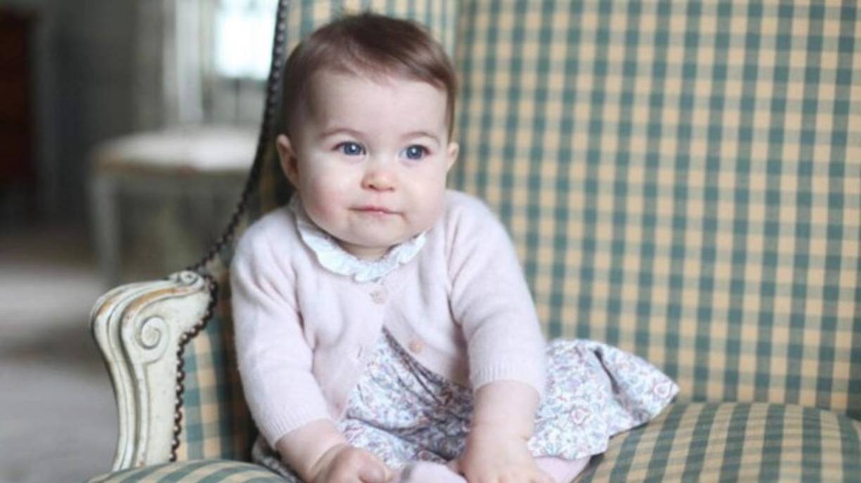 Una sonriente princesa.