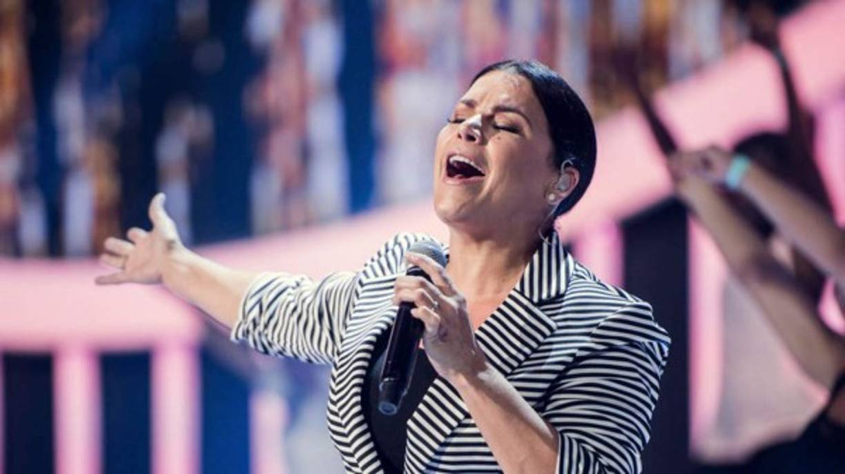 La mujer de fuego Olga Tañón.