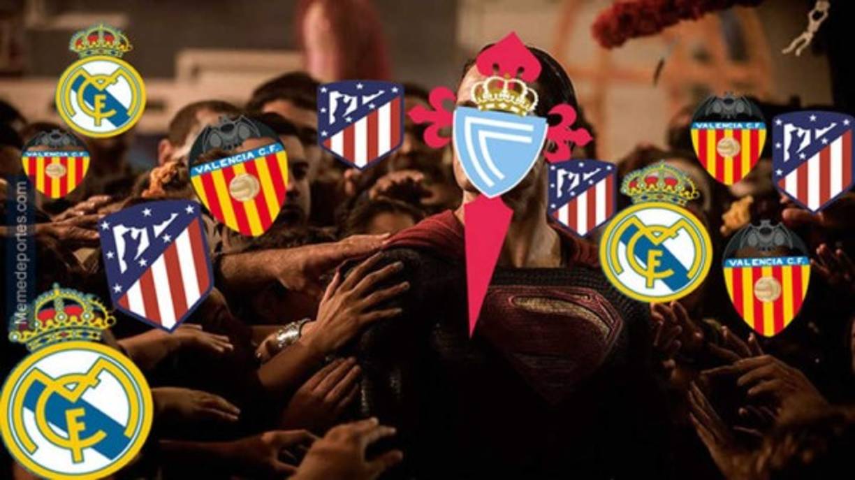 El Celta en estos momentos.