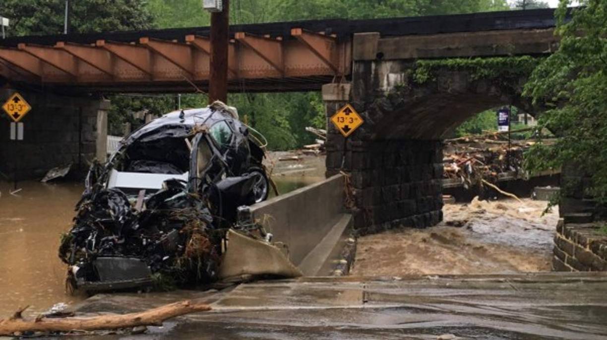 Los más de 66 mil habitantes de Ellicott City enfrentan una nueva pesadilla tras las riadas que sorprendieron a la ciudad el domingo por la noche.