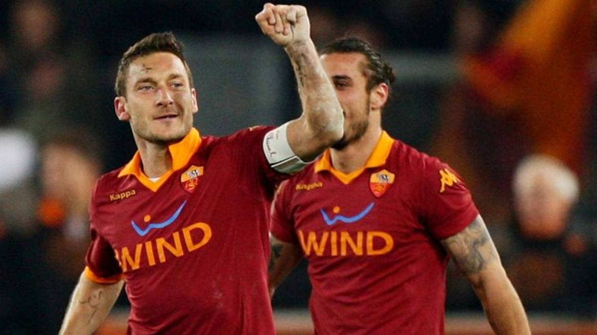 Francesco Totti, jugador de la Roma.