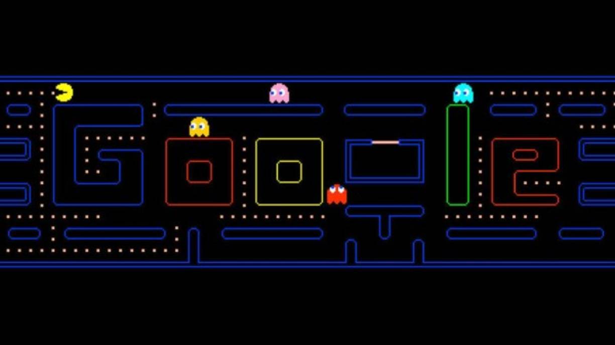 PACMAN<br/>Solo tienes que escribir el nombre de este famoso videojuego para que una versión jugable aparezca en la pantalla.