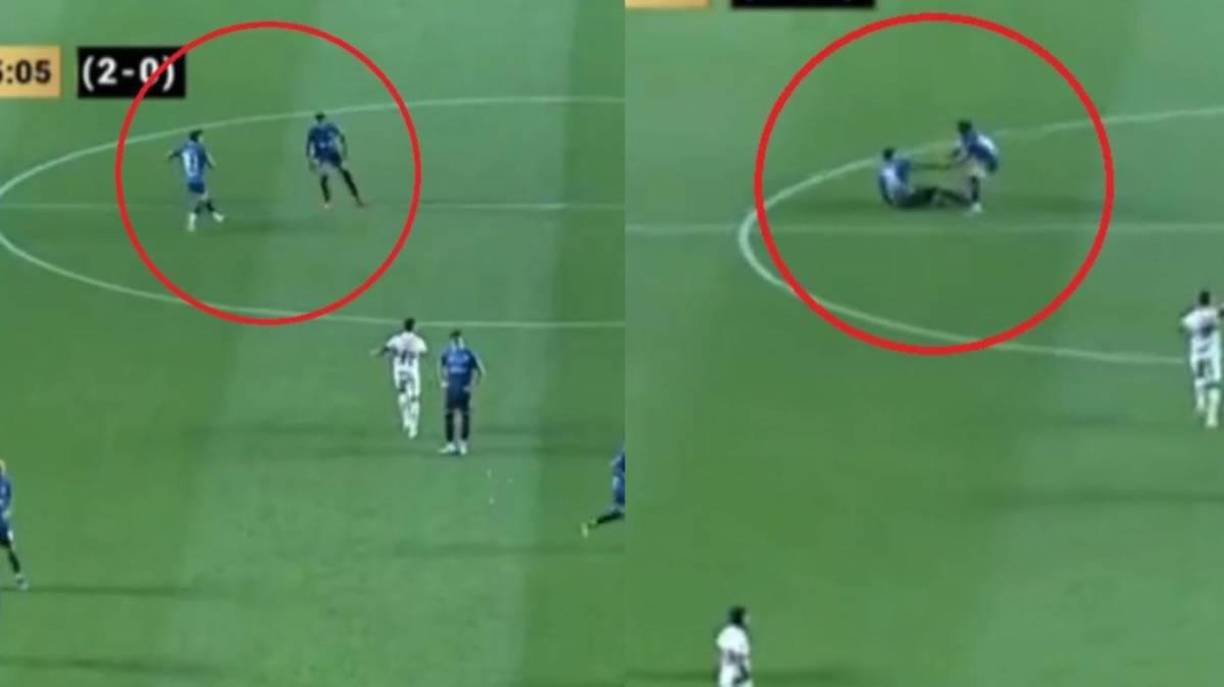 Izquierdo se desplomó en el centro de la cancha cuando transcurrían 39 minutos del segundo tiempo y provocó de inmediato el pánico entre los jugadores de ambos equipos.