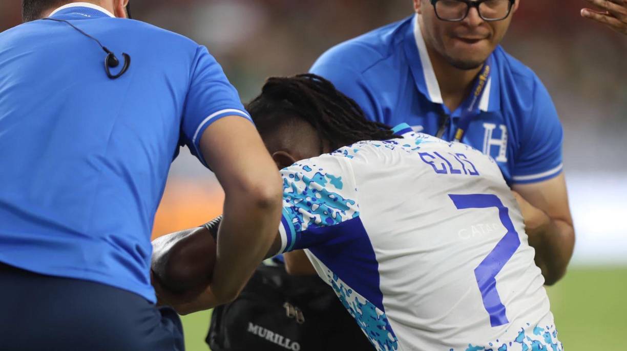 El jugador del Brest de Francia, que es el capitán del combinado catracho y que marcó el gol hondureño in extremis (90+6’) contra Qatar que le dio el empate y a la postre la ilusión de clasificar, será baja.