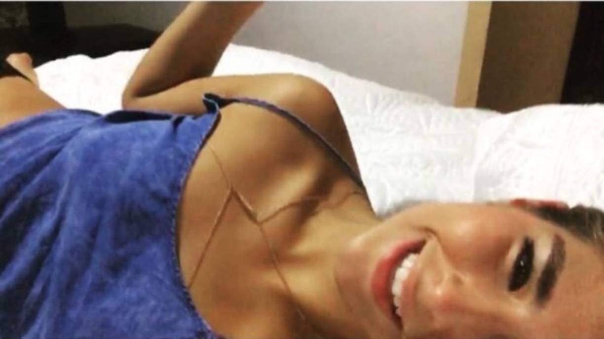 Sobre la supuesta propuesta de posar desnuda para una revista de hombres dijo que mentira.