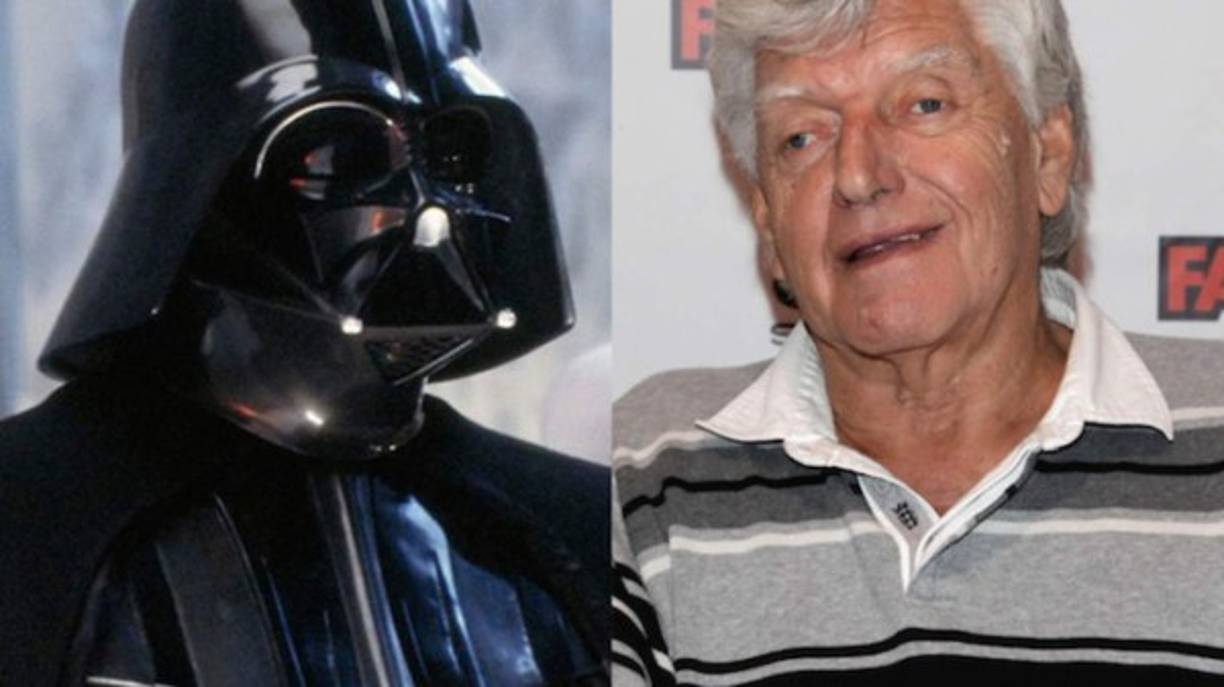 David Prowse es Darth Vader ► En 1977 obtuvo el papel gracias a su gran tamaño (1,98 mts. y 118 kg.), capaz de soportar todo el peso que tenía el traje diseñado para ser el malvado. Este traje fue pensado mezclando un casco alemán de la Segunda Guerra Mundial, y otras máscaras también de épocas específicas. ¿Te lo imaginabas?