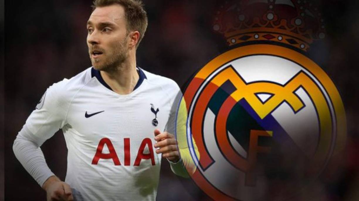 Christian Eriksen:Según diario Marca. el Real Madrid se reunirá en las próximas horas con el agente del jugador danés que milita en el Tottenham para cerrar su fichaje. Todo indica que será el próximo refuerzo del club blanco.