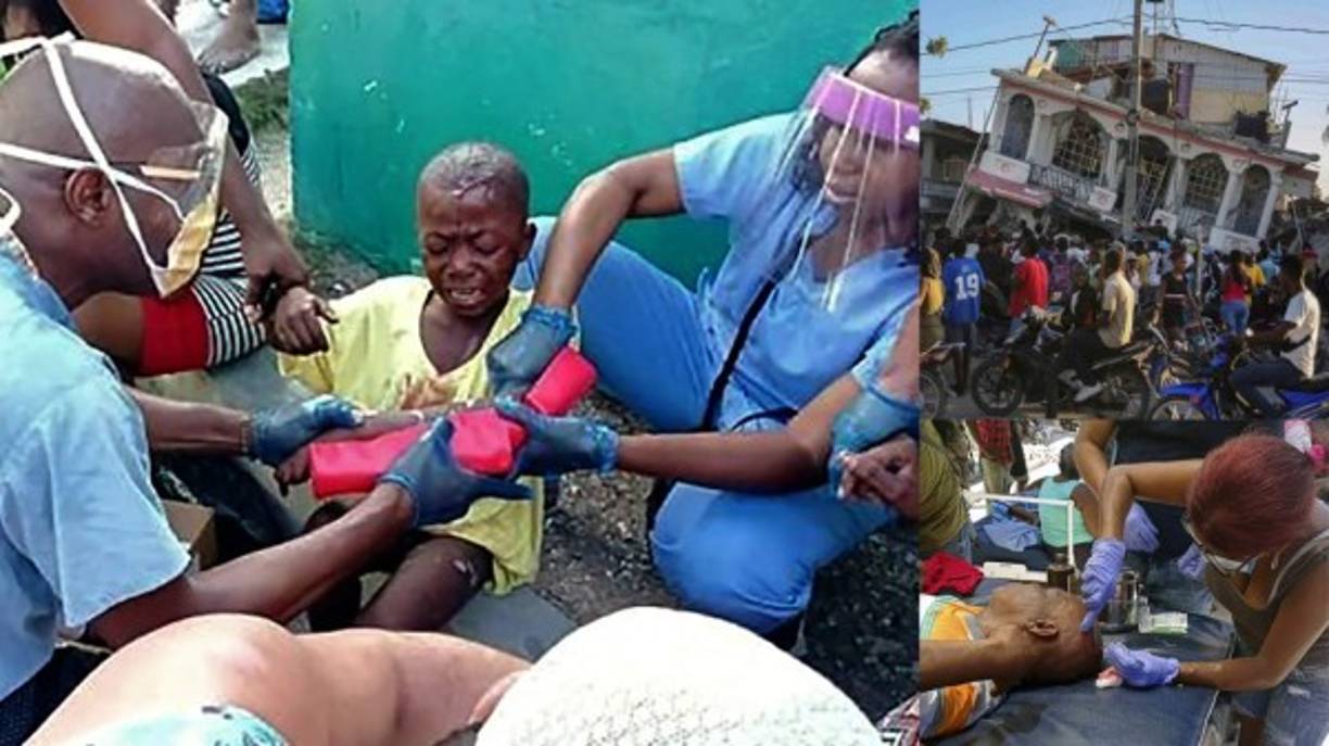 El presidente de Estados Unidos, Joe Biden, aprobó ayuda 'inmediata' para Haití, que sufrió este sábado un intenso terremoto que deja al menos 724 muertos.<br/>