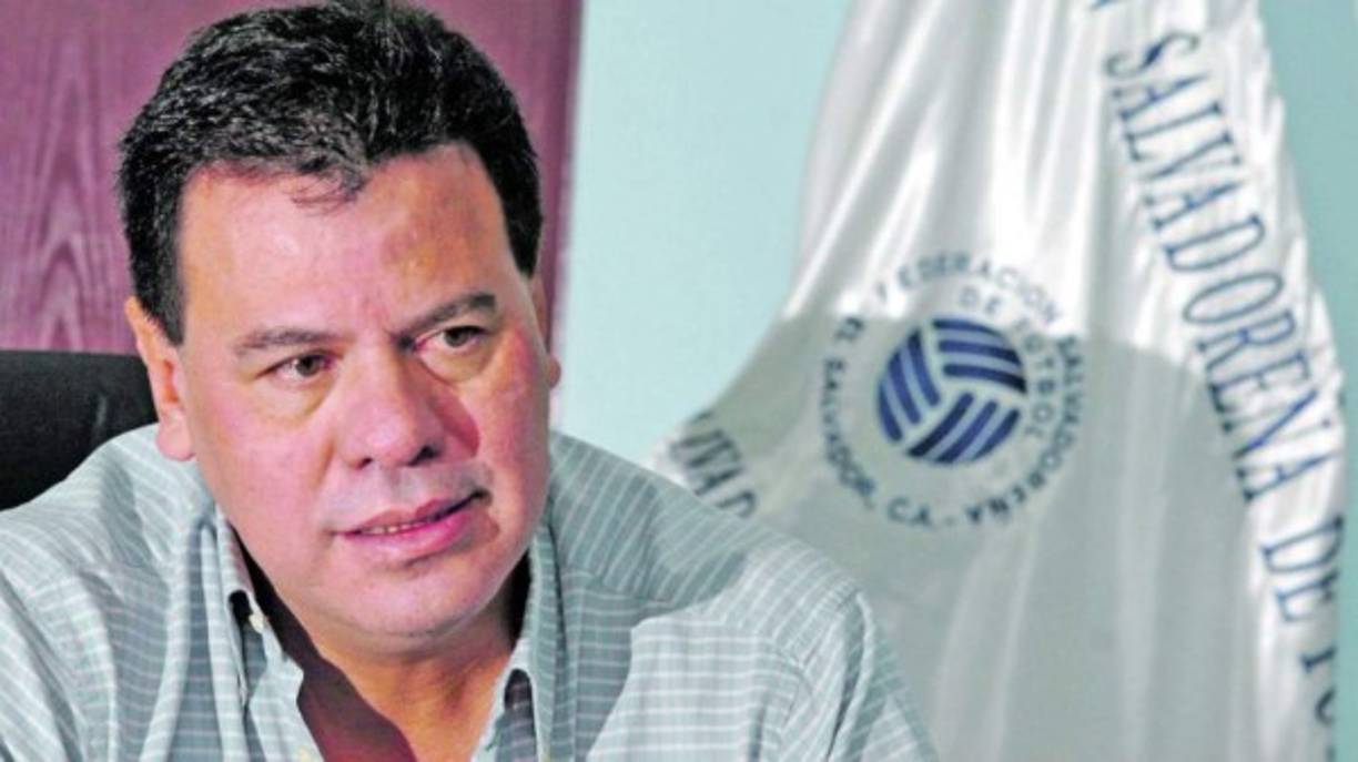 Reynaldo Vásquez (El Salvador), expresidente de la Federación Salvadoreña de Fútbol.