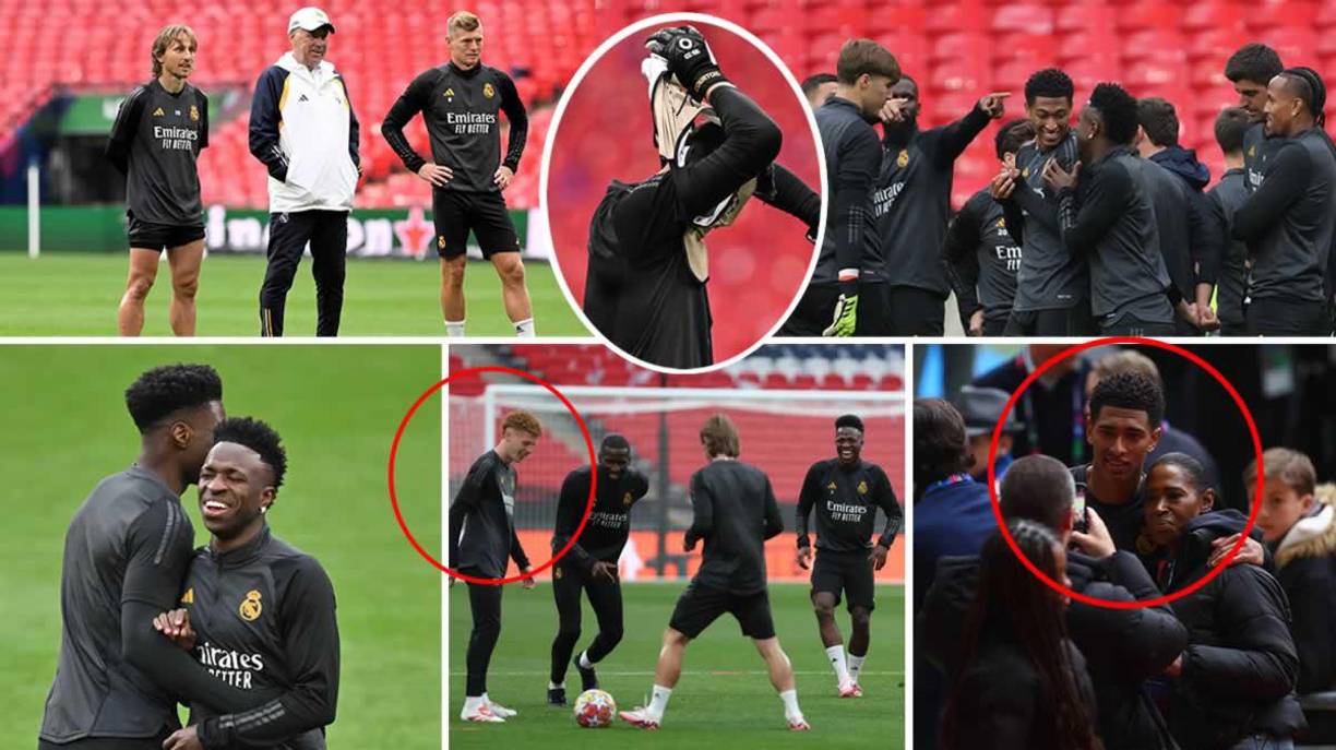 Real Madrid entrenó en el estadio de Wembley y quedó listo para la final de la Champions League ante Borussia Dortmund. Estas son las imágenes de la última práctica de la temporada y así lo vivió Toni Kroos, quien anunció su retiro.