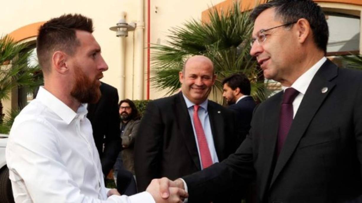 A Lionel Messi no le gusta cómo actúa Josep Bartomeu, presidente del Barcelona, con quien siempre ha tenido una relación fría.